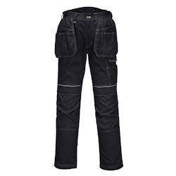 Portwest - Pantalon de travail Stretch holster avec poches porte-outils PW3 Noir Taille 52 - 41 noir PW305BKR41_0