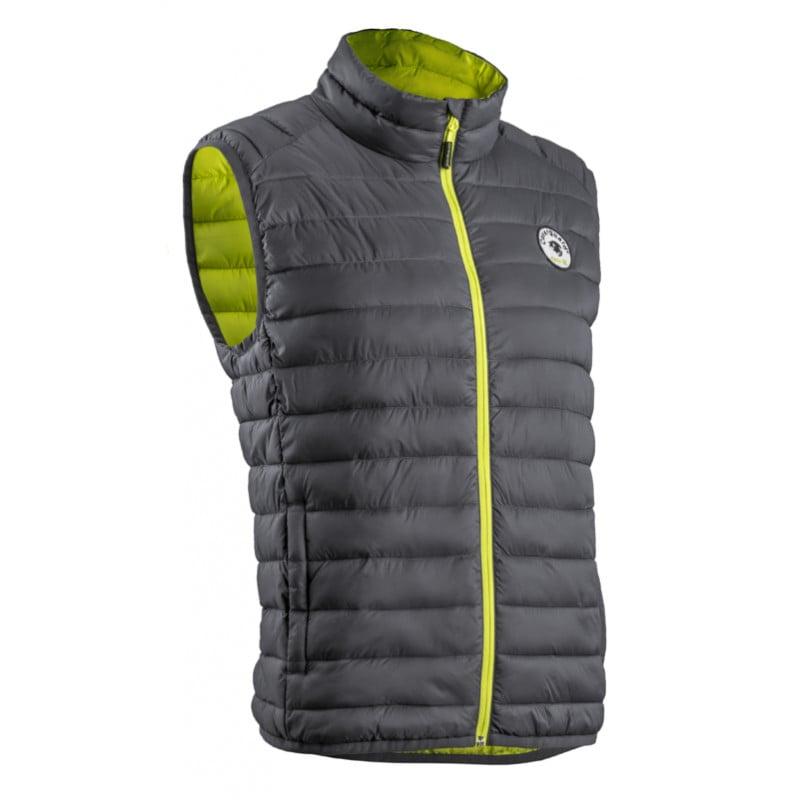 Gilet Froid - KUMA - 130% PA + Matelassage 130g/m2 - Gris/Jaune - COVERGUARD | 5KVGY_0