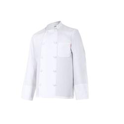 Veste de cuisine manches longues avec ouvertures aux poignets VELILLA blanc T.58 Velilla - 58 blanc polyester 434-58_0