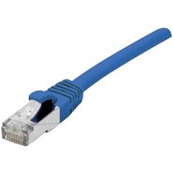 GENERIQUE cordon RJ45 catégorie 6A F/UTP LSOH snagless bleu - 1 m - ECF-850326_0