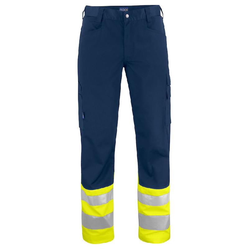 PROJOB Pantalon HV Jaune/Marine CL 1 T.44_0