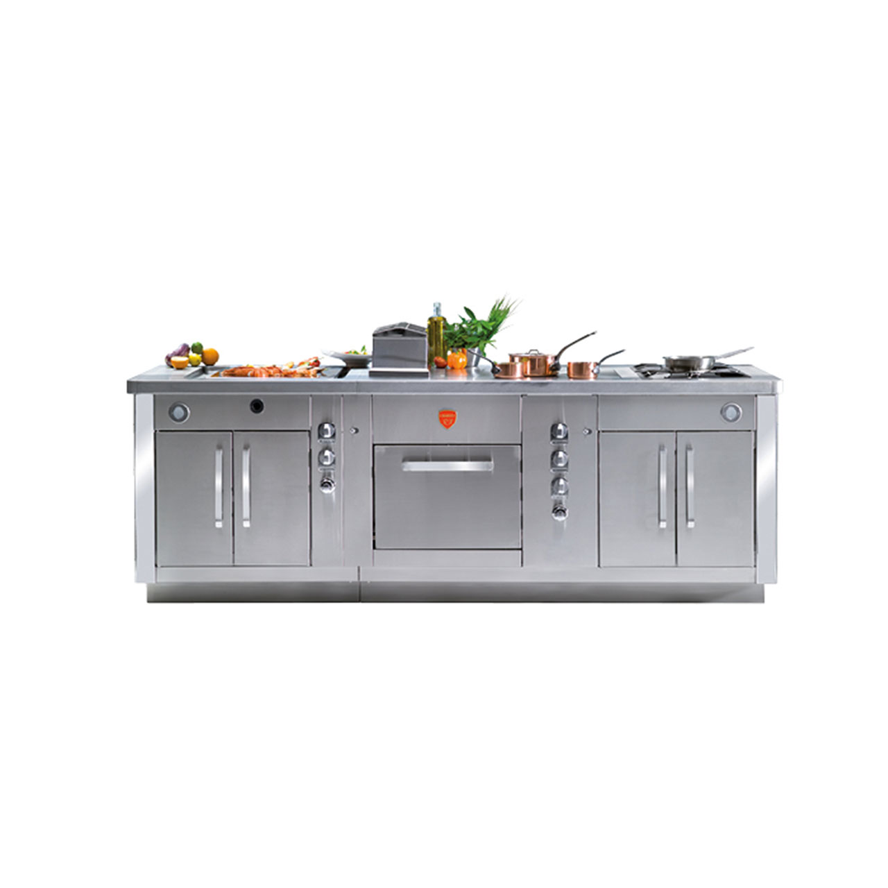 Fourneau professionnel sur mesure pour cuisine haut de gamme - Extend Concept - CIDS_0