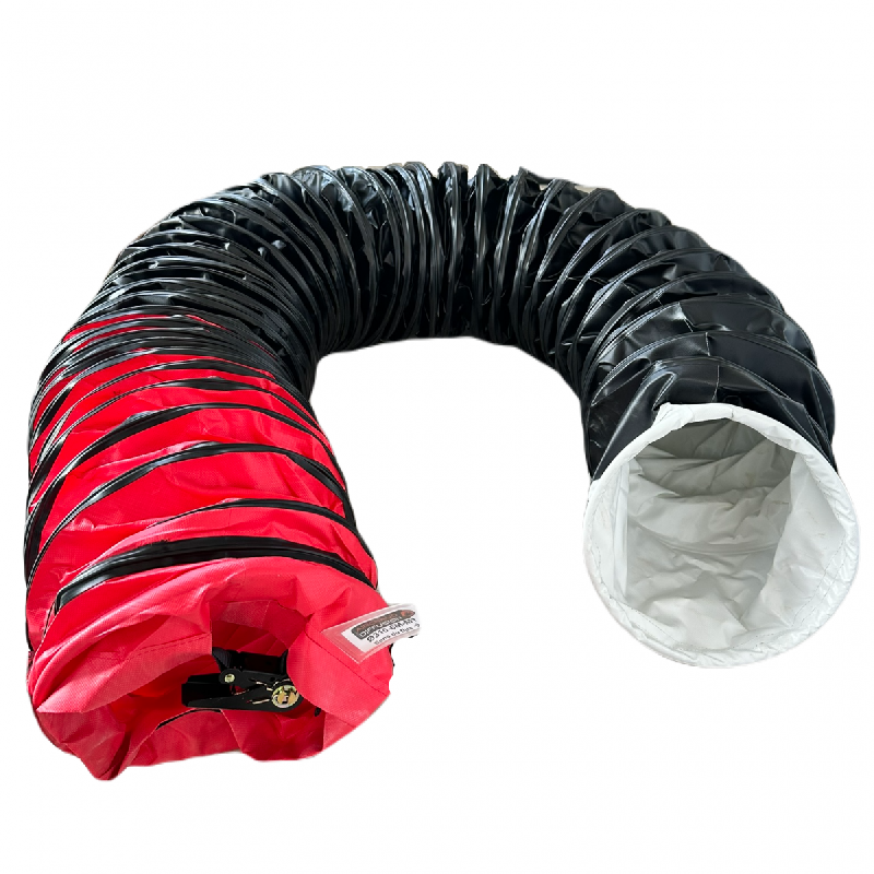 Gaine d'air chaud flexible renforcée NF - M1 VTR Haute température - Pour ERP - Diam 310 mm - Long 10 m - SEMA - GN10-310_0