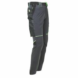 U-Power - Pantalon de travail Slim gris vert WORLD Gris / Vert Taille M - M gris 8033546445297_0