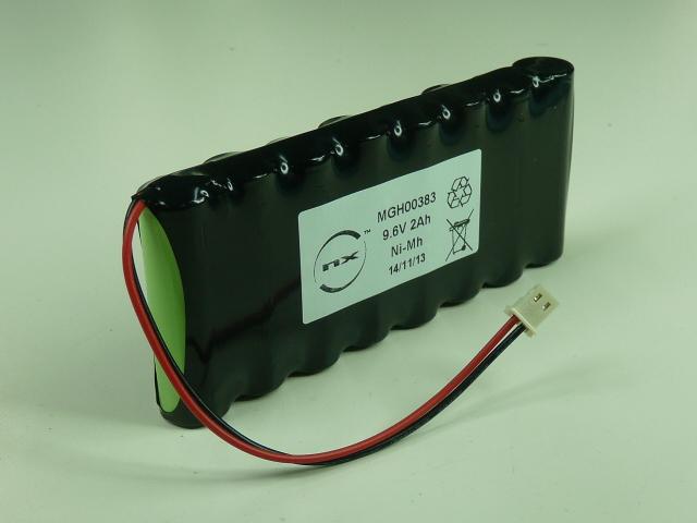 BATTERIE NIMH 8X AA NX 8S1P ST1 9.6V 2AH MOLEX_0