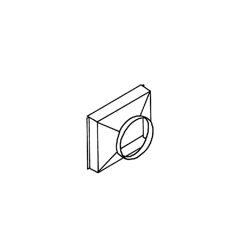 Plénum départ de gaine circulaire diamètre 450mm - SOVELOR-DANTHERM - ACC1999_0