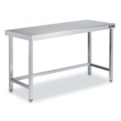 Distform table Inox Centrale 1400x550 avec Renforts - 641094240509_0