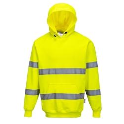 Portwest - Sweat-shirt à capuche HV Jaune Taille 2XL - XXL jaune B304YERXXL_0