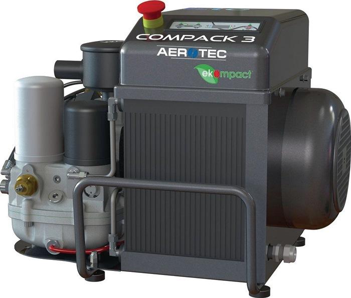 Compresseur à  vis Aerotec COMPACK 3 10 bar 360 l/min 3 kW AEROTEC_0