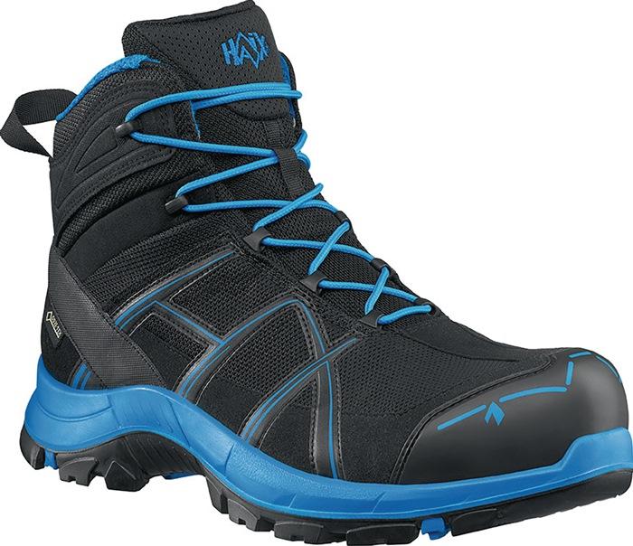 Botte de sécurité BE Safety 40.1 Mid taille 8 (42) noir/bleu S3 HRO HI CI WR SRC ESD EN ISO 20345 microfibres/textile HAIX_0