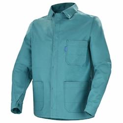 Cepovett - Veste de travail coton majoritaire ESSENTIELS Vert Taille L - L vert 3184378555748_0