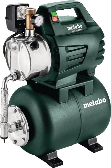 Surpresseur HWW 4000/25 Inox 4 000 l/h 45 m 8 m 1 100 W acier 24 l METABO_0