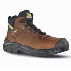 U-Power - Chaussures de sécurité hautes anti glissement LATITUDE UK - Environnements humides - RS S3 SRC Marron Taille 45 - 45 marron matière synth_0