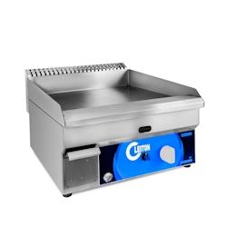 Cleiton® - Plaques de cuisson à gaz en acier 50 cm / Plaques de cuisson professionnel pour la restauration à chauffe rapide_0