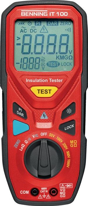 Isolations-/Widerstandsmessgerà¤t IT 100 600 V 300 k„¦-20 G„¦ BENNING_0