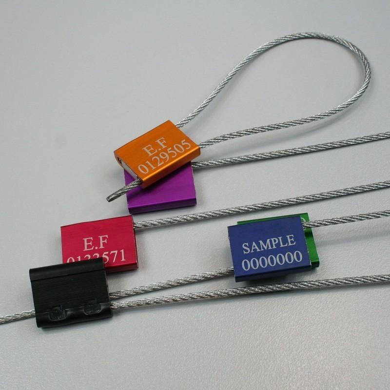 500 scellés câble Aluseal 1.5 mm - SCLLALMTNR-ET01_0