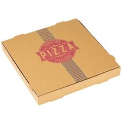 Boîte à pizza kraft brun 33 x 33 cm x 100 - FR353R319610_0