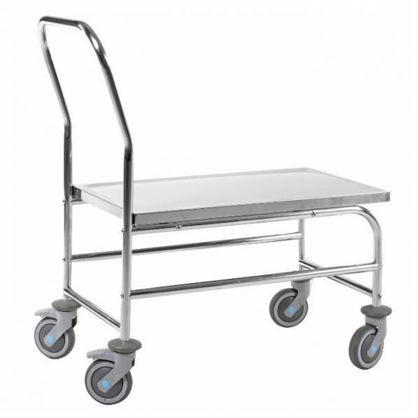 Chariot inox classe C2 C3 1 plateau Classe C3_0