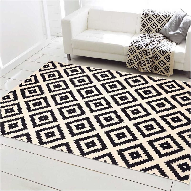 Dezenco Orma 200x290 Cm Tapis Moderne Tapis Salle A Manger Tapis Rectangulaire Tapis Noir Comparer Les Prix De Dezenco Orma 200x290 Cm Tapis Moderne Tapis Salle A Manger Tapis Rectangulaire Tapis Noir