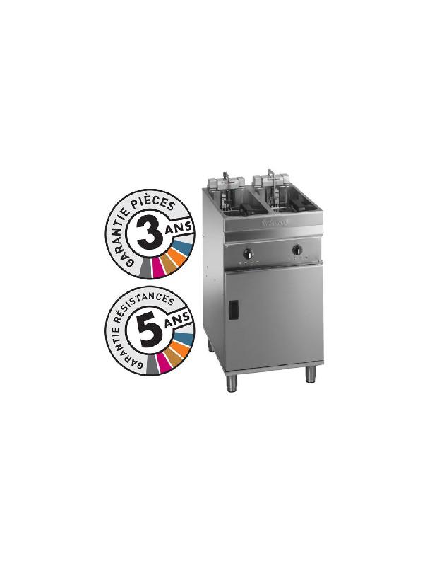 Friteuse électrique Valentine EVO2525T - 2x9-10 Litres - Série EVO - 400V - Haute qualité et rendement_0