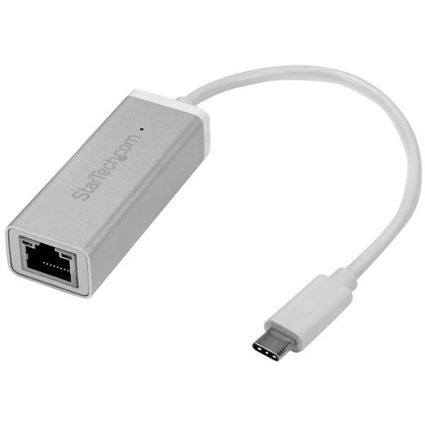 StarTech.Com Adaptateur réseau USB-C vers RJ45 Gigabit Ethernet - M/F - Argent_0