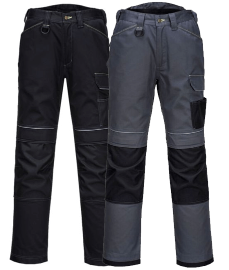 Pantalon de travail multi-poches renforcé, Coloris : Bleu, Taille pantalon : 38_0
