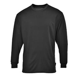 Portwest - Tee-shirt chaud manches longues BASELAYER Noir Taille S - S 5036108227310_0