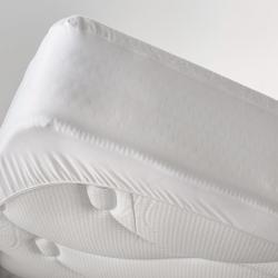 Sweetnight - Protège matelas Molleton 100% coton | Alèse Imperméable et Anti Acariens  | Silencieux et Respirant - blanc 3377720107089_0