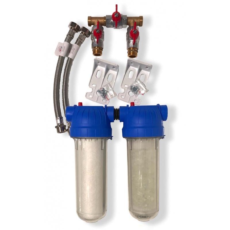 Combine antitartre filtration avec bypass - twin-filtre bypass_0