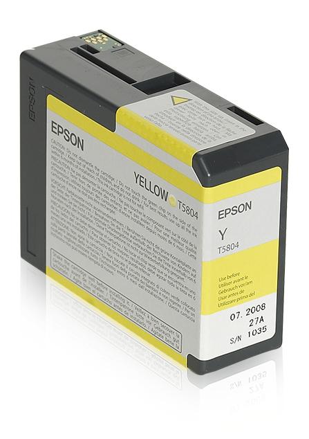 Epson Encre Pigment Jaune SP 3800/3880 (80ml)_0