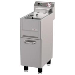 Friteuse électrique 13 litres sur meuble, avec vidange - Diverso - 0615402847506_0