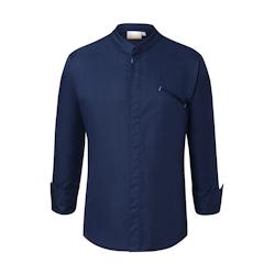 KARLOWSKY Veste de cuisine homme, manches longues, marine 46 - 46 bleu 4040857032447_0