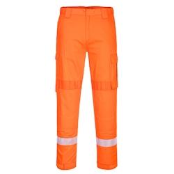 Portwest - Pantalon de travail anti-feu BIZFLAME PLUS Bleu Taille 2XL - XXL orange FR401ORRXXL_0