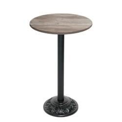 Restootab - Mange-debout style bistrot Ø60cm chene saman - marron TB-VRSFF-R60M-CH.SAM_0