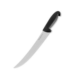 Couteau de chef 325 mm professionnel noir - Lame inox ultra-tranchante, idéal pour chefs - Equipementpro - ME309_0