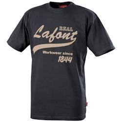 Lafont - Tee-shirt de travail manches courtes mixte NIKAN Gris Foncé Taille XL - XL 3609701328788_0