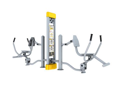 Appareil de fitness extérieur  -  arm press  -  thj-d29_0