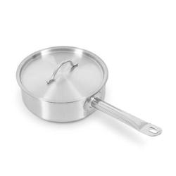 Casserole de cuisine 180(Ø)mm - Hauteur 100 mm - avec couvercle - Equipementpro - M2817_0