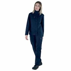 Lafont - Pantalon de travail pour femmes JADE Bleu Marine Taille XS - XS bleu 3609705743259_0