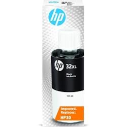 Cartouche d'encre Hp   32XL Bouteille d'encre Noire grande capacité Authentique 135 ml (1VV24AE) pour   Smart Tank Plus 455 / HP - 3666749611159_0