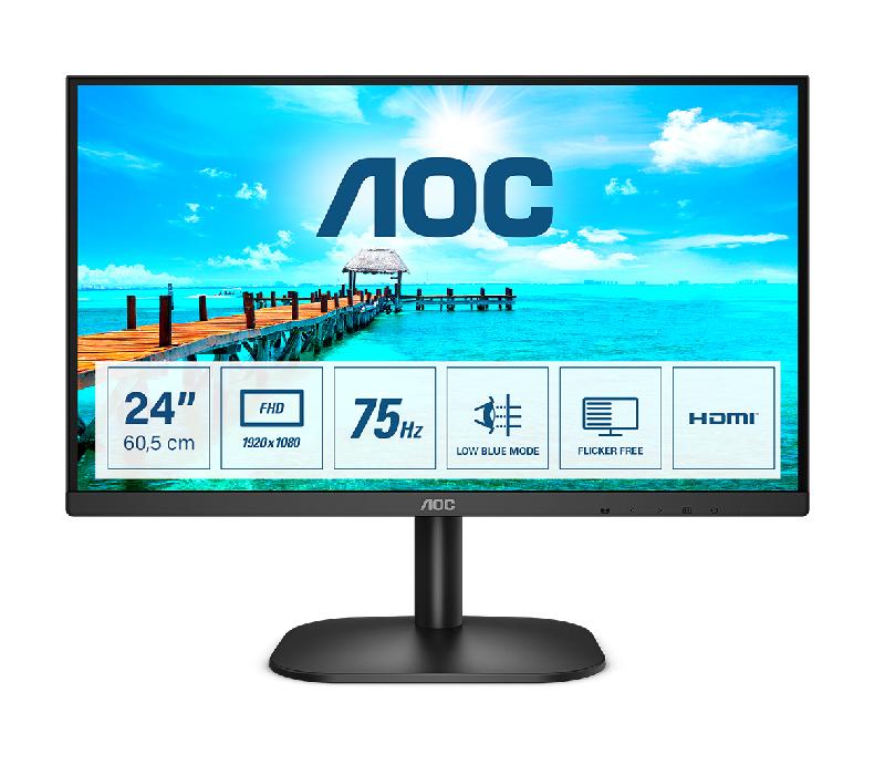AOC B2 24B2XHM2 écran plat de PC 60,5 cm (23.8