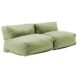 Oviala Business Salon de jardin modulable 2 places vert cactus - vert polyester 113537_0