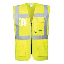 Portwest - Gilet de sécurité EXECUTIVE BERLIN HV Jaune Taille XS - XS jaune 5036108256297_0