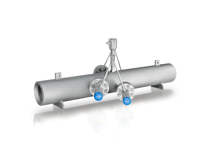 Capteur de mesure à ultrasons pour combinaison avec le convertisseur de mesure de débit GFC 300  -  OPTISONIC 8000_0