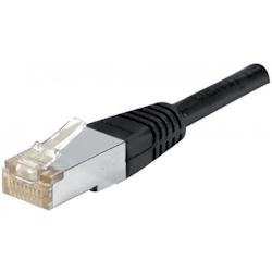 GENERIQUE cordon RJ45 étanche catégorie 6 F/UTP noir - 25 m - ECF-845047_0