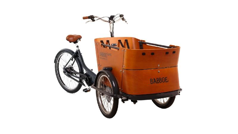 Triporteur électrique Babboe Curve Mountain - 4 enfants - Moteur Yamaha - Boîte Enviolo Nu Vinci_0