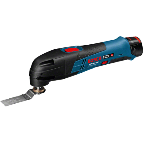 Outil rotatif (Type Dremel) multifonctions Bosch sans fil GRO 10,8 V-LI +  coffret L-BOXX 2 batteries 2Ah