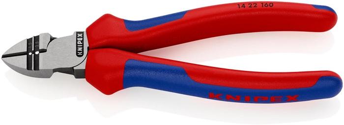 Pince à  dénuder diagonale longueur 160 mm Valeurs de dénudage 1,5/2,5 mm² poli gaines multicomposant KNIPEX_0