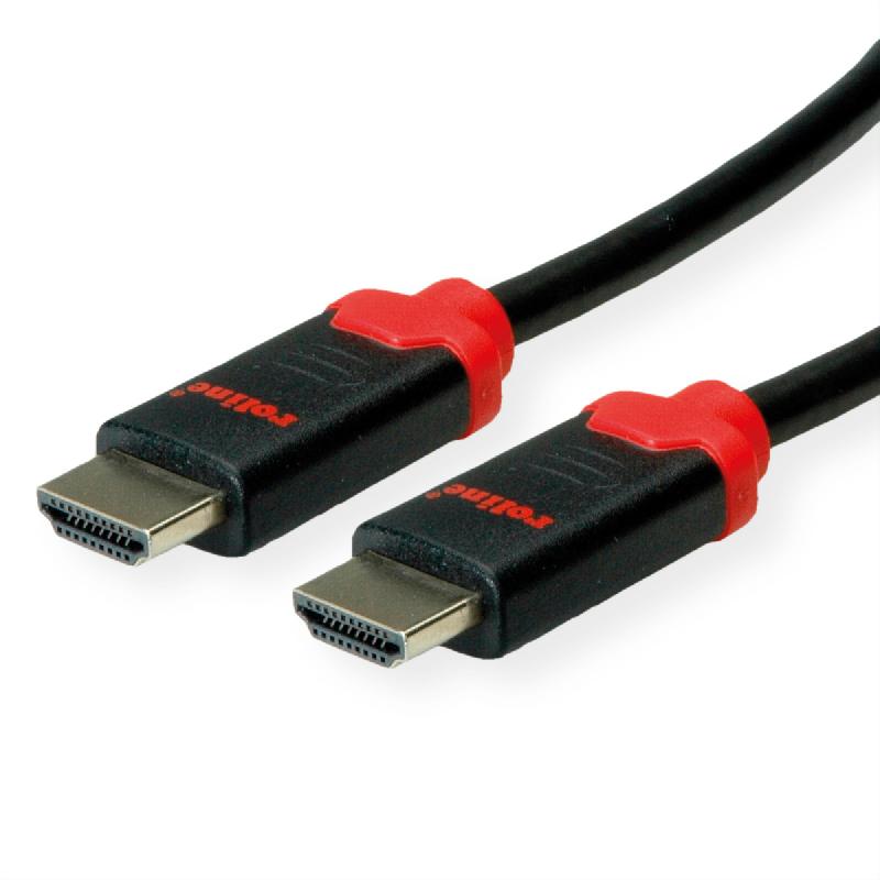 ROLINE Câble HDMI 10K Ultra High Speed, M/M, noir, 1 m_0