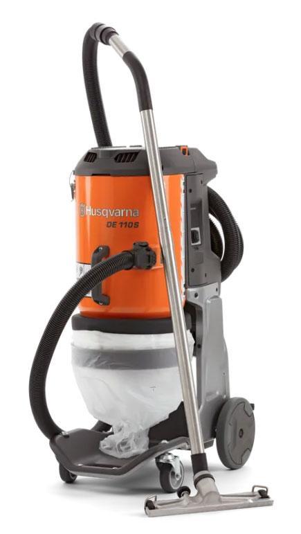 Extracteur de poussière monophasé DE 110 SH - HUSQVARNA - 970509601_0